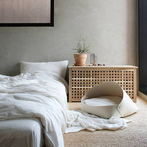 Casa de fieltro para mascotas, cueva para gatos, cama para gatos, tienda de campaña para gatitos, casa para cachorros, casa para perros pequeños de interior - Product Image 3