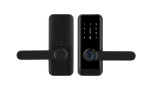 Serrure intelligente Tuya, serrure numérique <span class=keywords><strong>à</strong></span> empreintes digitales et mot <span class=keywords><strong>de</strong></span> passe, serrure <span class=keywords><strong>de</strong></span> porte intelligente Wifi avec stockage <span class=keywords><strong>de</strong></span> données dans le cloud, contrôle d'accès - Product Image 3