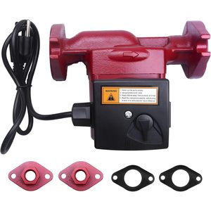 Pompe de circulation Alicatong 115V 1/25HP 3 vitesses, raccord à bride pour systèmes de chauffage - Product Image 1