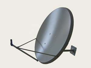 <span class=keywords><strong>Antena</strong></span> Parabólica Sanwei de Alta Ganancia, Banda Ku, 90 cm, Acero Resistente, con Soporte de Pared <span class=keywords><strong>para</strong></span> Recepción de <span class=keywords><strong>TV</strong></span> HD en Exteriores, VSWR 1.5 - Product Image 1