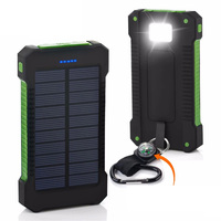 Tendance Produit 2025 Nouvelle Arrivée OEM Logo Portable Chargeur Powerbank Solaire Mobile Alimentation 10000mah Power Bank Solaire