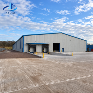 Bâtiment d'entrepôt en acier pour <span class=keywords><strong>la</strong></span> manutention des marchandises aéroportuaires, les équipements de service au sol et les installations de support <span class=keywords><strong>logistique</strong></span> - Product Image 3
