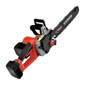 Tronçonneuse sans fil professionnelle KONSUN 42V, barre et chaîne de 16 pouces, outil lithium haute puissance, personnalisable OEM - Product Image 1