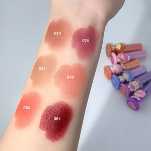 Nouveauté : Gloss à lèvres mat effet velours, non-transférable, non-desséchant, longue tenue, abordable et idéal pour les étudiants - Product Image 3