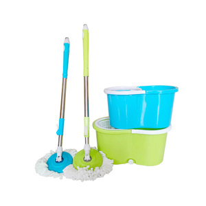 Spin Mop With Bucket Dual Drive Rotating Mop For Floor Cleaning Dry And Wet Use Household Mop Set - Product Image 1
