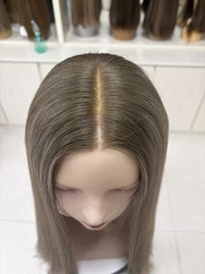 Parrucche Frontali in Pizzo Svizzero HD con Capelli Umani Vergini, Trasparenti e Traspiranti, Aspetto Naturale, Capelli Intrecciati - Product Image 6