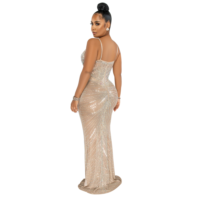 Ladies Party Luxury Sequin Beaded Formal Long Gown Evening Dress|  Alibaba.com
