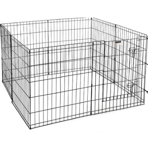 Gabbia pieghevole per cani/gabbia per conigli in metallo - Product Image 4