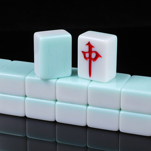 Máquina de mahjong color jade, fichas de mahjong de imitación de jade para usar en máquinas de mahjong, mahjong para uso doméstico en una sala de juegos. - Product Image 3