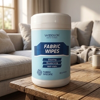 Fabricant de lingettes d'entretien des tissus OEM ODM, lingettes de nettoyage de tissus d'ameublement personnalisées avec logo pour meubles domestiques