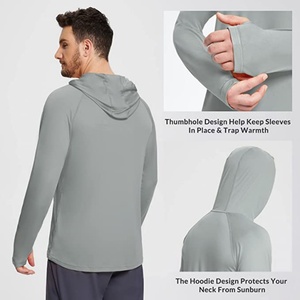 Camisas de Pesca para Hombre con Capucha y Malla Transpirable, Diseño Nuevo, Protección UPF 50, Absorción de Humedad, Manga Larga, Elásticas - Product Image 2