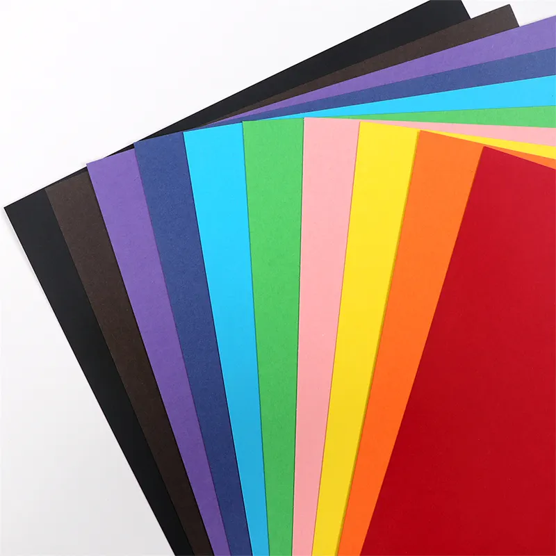 10 가지 색상 280gsm, 프리미엄 두꺼운 카드 스톡, 카드 제작, 공예, 어린이 학용품을 위한 컬러 카드 스톡