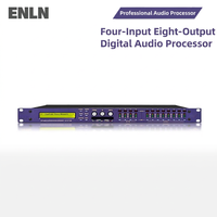 Processeur audio numérique XTA DP448 4 entrées 8 sorties DSP Crossover Limiter Système de gestion audio pour scène DJ