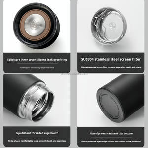 กระติกน้ำสุญญากาศอัจฉริยะสำหรับใส่เครื่องดื่มทำจากสแตนเลสขวดน้ำเก็บความร้อนร้อนดิจิตอลหน้าจอ LED กำหนดโลโก้ได้เอง - Product Image 4