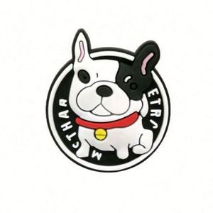 Custom Magnetic 3D PVC School Lapel Pin Badge Factory Embossed Rubber Logo Sequin Decoration Silicone Label Nickel-Free Finish - Product Image 6