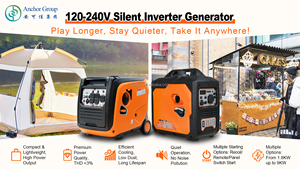 Générateur d'essence portable ACTECmax 2.8L 1000 1200W à démarrage <span class=keywords><strong>automatique</strong></span> AC.501.066 110~240V 56cc Moteur LY145F Étanche - Product Image 2