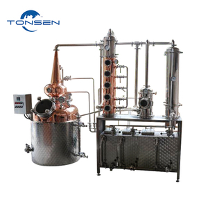 100L -1000L Industrial Alcohol <strong>Distillation</strong> <strong>Equipment</strong> | Copper/SS Column Still - Product Image 4