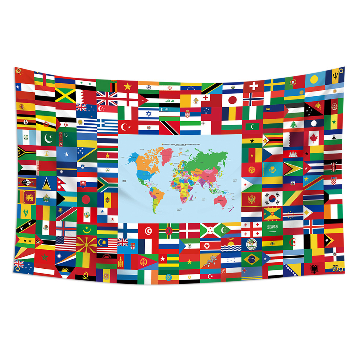 world map