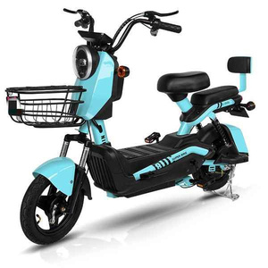 <span class=keywords><strong>Bicicleta</strong></span> Eléctrica Y2-KZ de 500W para Adultos, con Dos Asientos, Batería de Plomo-Ácido de 48V, con Pedales - Product Image 2