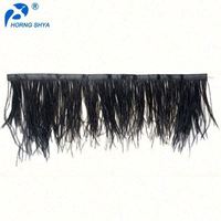 Tissu à coudre fait à la main ruban ruban frange plumes d'autruche garniture pour bricolage artisanat vêtements robe Costume chaussure accessoires fête maison