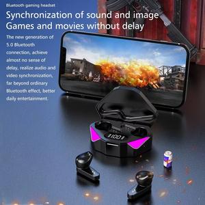 Auriculares inalámbricos para videojuegos, audífonos con TWS X15 y pantalla LED, a la moda, novedad de 5,0 - Product Image 2