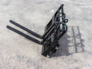 Palet garpu angkat dapat disesuaikan Forklift Panjang selip selip <span class=keywords><strong>Backhoe</strong></span> Loader kualitas tinggi untuk penggali muatan tugas berat - Product Image 3