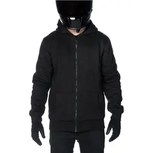 Bowins Aramid Versterkte Motorrijden Hoodie Met Harnas Voor Mannen