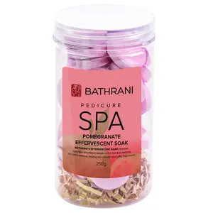 Pedicure Bath Fizz Soaking 6グラムタブレット足スパケア在庫品なしMOQ