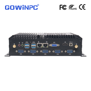 Mini PC industriel sans ventilateur avec processeur Intel Core i3 i5 i7 4500U 5005U, RAM DDR4, VGA, WiFi6 et 6 ports série RS232 RS485 RS422 - Product Image 3