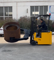Apilador Eléctrico Compacto HuiZe de 1T y 1.5T, Apilador Automático para Almacenes con Pasillos Estrechos