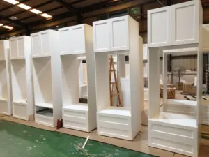 USA Kitchen Modular Units Kitchen Pantry Cupboards White Kitchen Pantry Cabinet Design Direct From China