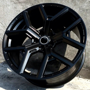 Pour Discovery 4 Aurora Star Pulse Guard 22 23 pouces, moyeu de roue modifié en alliage d'aluminium <span class=keywords><strong>noir</strong></span> <span class=keywords><strong>mat</strong></span> à rayons multiples - Product Image 2