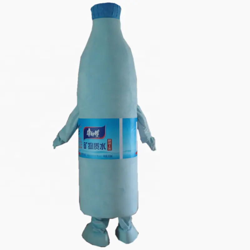 HOLA bottiglia di acqua del costume della mascotte/mascottes costume per la vendita