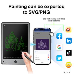 Chất lượng cao 12 inch ai vẽ bảng đồng bộ kỹ thuật số LCD Sync ai bằng văn bản máy tính bảng thông minh Pen Set thông minh máy tính xách tay tùy chỉnh da trường hợp - Product Image 6