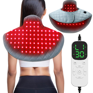 Alat Terapi Cahaya Merah 660nm&850nm untuk Bahu dan Leher, Perangkat Terapi Cahaya Merah Portabel dengan Pemanas - Product Image 1
