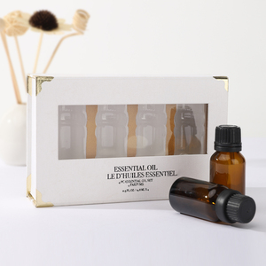 Custom White Card Paper Cosmetic Perfume Packaging Boxes Essential Oil Storage Box - Product Image 2