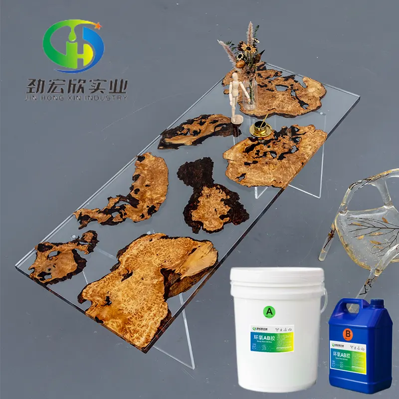 Epoxy Resin Kaca Cair Bahan Baku dari Resina-epox Beli Resin Epoksi dengan Pengeras