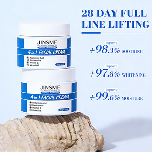 Crema Hidratante 4 en 1 de 50 ml con Ceramida y Niacinamida, Crema Blanqueadora e Hidratante Apta para Todo Tipo de Piel OEM - Product Image 3