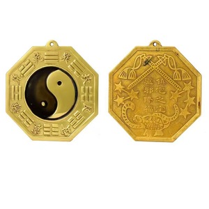 โรงงานขายส่ง: กระจก Bagua ทองเหลืองกระจก zhenzhai Bagua - Product Image 1