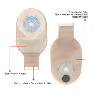 Fournitures de stomie 15mm-60mm Pochette drainable monobloc pour les soins de stomie par lériostomie - Product Image 4