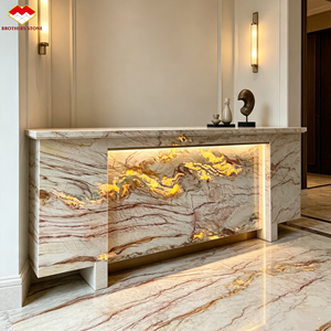 Losas de Cuarcita Nacarada Brasileña con Vetas Doradas, Cuarcita Natural Perla <span class=keywords><strong>Venta</strong></span> Beige para Encimeras Interiores, Paneles de Pared, <span class=keywords><strong>Pisos</strong></span> de Ducha - Product Image 4
