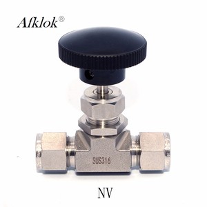 Wholesale High Pressure 6mm Ferrule Connection Gas Stainless Steel 6000PSI <strong>Needle</strong> <strong>Valve</strong> Flow Control <strong>Needle</strong> <strong>Valve</strong> - Product Image 1