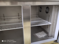 Nouveau refroidisseur de Table de préparation de sandwich réfrigéré en acier inoxydable commercial réfrigérateur refroidissement par Air/refroidissement Direct