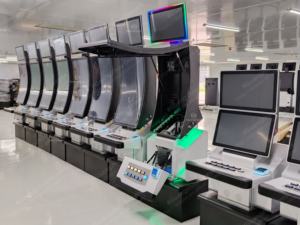 ตู้ไม้โลหะแบบทัชสกรีนโค้ง43นิ้วตู้เหล็กความละเอียดสูงพร้อมเครื่องพิมพ์ตัวรับใบเสร็จ - Product Image 5