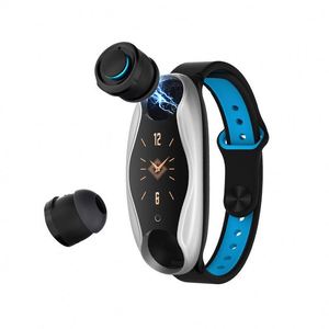 Venta caliente Deportes Fitness Actividad Rastreador de frecuencia cardíaca Presión arterial T90 Reloj inteligente y auricular - Product Image 2