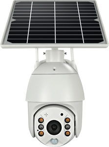 Caméra de surveillance solaire 2MP/4MP 4G extérieure 360 ° Pan Tilt Zoom réseau Vision nocturne <span class=keywords><strong>téléphone</strong></span> portable à distance maison caméra <span class=keywords><strong>sans</strong></span> <span class=keywords><strong>fil</strong></span> - Product Image 4