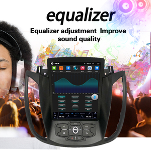 Pour <span class=keywords><strong>Ford</strong></span> Kuga / Escape, écran vertical 10,4 pouces, lecteur vidéo de voiture, avec lecteur multimédia sans fil, Android Auto & CarPlay, DSP WiFi - Product Image 5