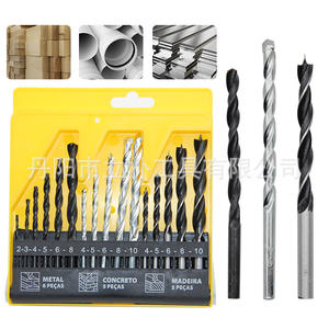 ชุดดอกสว่านเจาะไม้ เมทัล พลาสติก 16 ชิ้น ยี่ห้อ Mr Drill แบบหัวหกเหลี่ยม บรรจุในกล่องสีเหลือง - Product Image 5