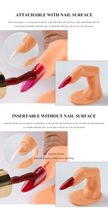 Set de Dedos de Práctica para Manicura, Flexible, para Uñas Acrílicas, Maniquí de Salón, Herramienta de Exhibición de Arte de Uñas, Kit para Principiantes - Product Image 4