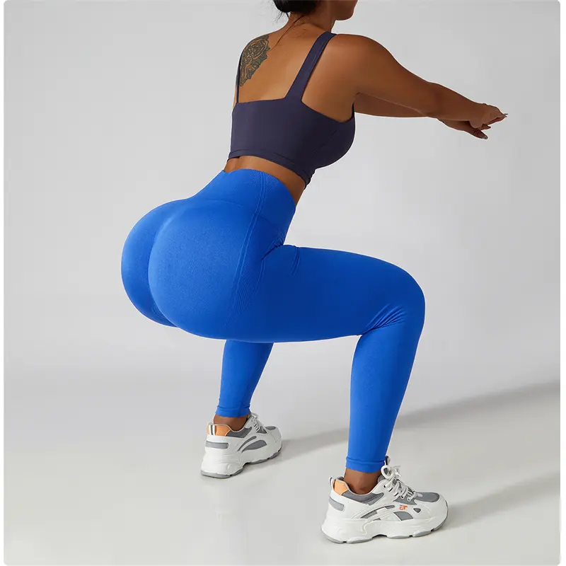 Mallas de yoga transpirables para mujer, leggings sexys para gimnasio, a la moda, de fabricación al por mayor, 2023